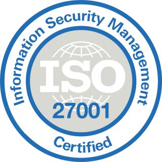 ISO 27001 badge